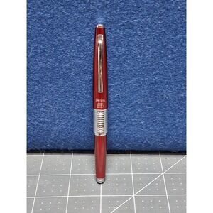 Pentel 5 Mechanical Pencil Metallic Red Vintage 05mm Drafting Japan